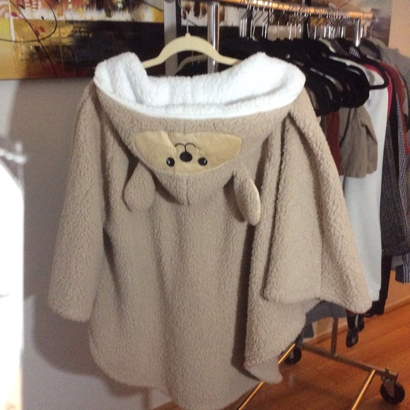 Cozy pajama Sherpa poncho - Picture 6 of 6